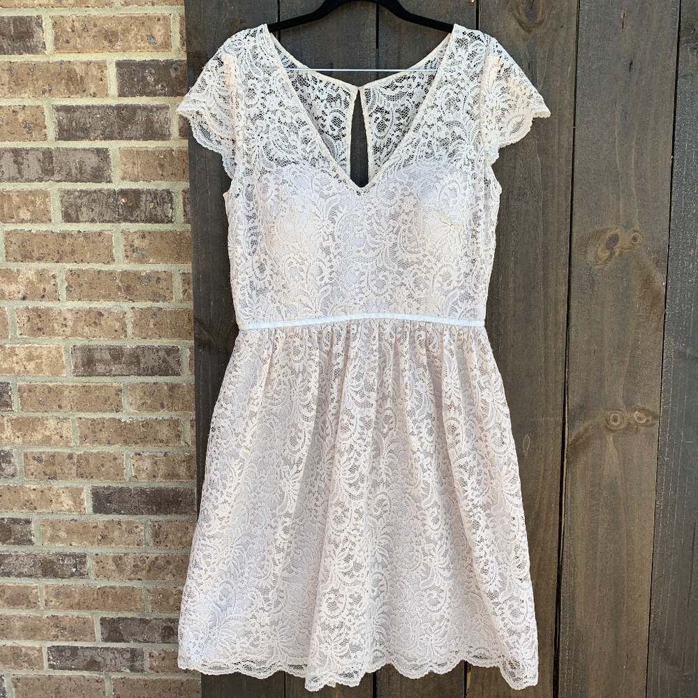 Jenny Yoo Marquis Lace Bridesmaid Sample Dress 14